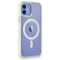 Newface iPhone 11 Kılıf Room Magneticsafe Silikon - Su Yeşili