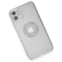 Newface iPhone 11 Kılıf Santa Lens Silikon - Şeffaf