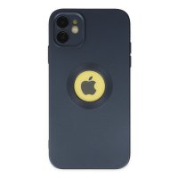 Newface iPhone 11 Kılıf Vamos Lens Silikon - Lacivert