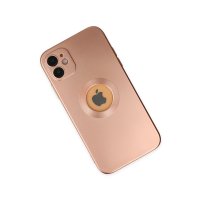 Newface iPhone 11 Kılıf Vamos Lens Silikon - Rose Gold