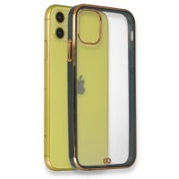 Newface iPhone 12 Mini Kılıf Liva Silikon - Yeşil