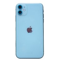 Newface iPhone 11 Neon Fosforlu Kamera Lens - Mavi