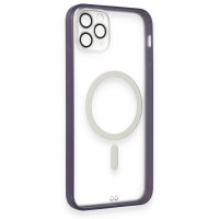 Newface iPhone 11 Pro Kılıf Grand Magneticsafe Kapak - Mor