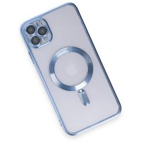 Newface iPhone 11 Pro Kılıf Kross Magneticsafe Kapak - Sierra Blue