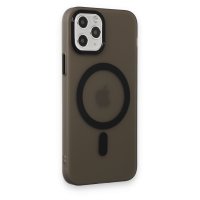 Newface iPhone 11 Pro Kılıf Lodos Magneticsafe Mat Kapak - Siyah