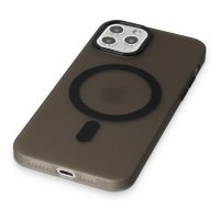 Newface iPhone 11 Pro Kılıf Lodos Magneticsafe Mat Kapak - Siyah