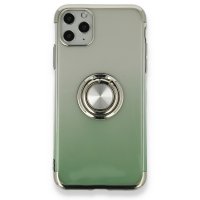 Newface iPhone 11 Pro Max Kılıf Marvel Yüzüklü Silikon - Yeşil
