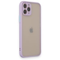 Newface iPhone 11 Pro Kılıf Montreal Silikon Kapak - Mor