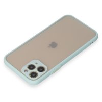 Newface iPhone 11 Pro Kılıf Montreal Silikon Kapak - Turkuaz