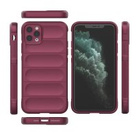 Newface iPhone 11 Pro Kılıf Optimum Silikon - Bordo