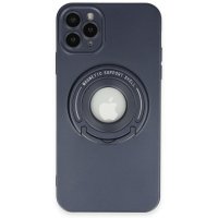 Newface iPhone 11 Pro Max Kılıf Lukka Magneticsafe Kapak - Lacivert