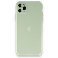 Newface iPhone 11 Pro Max Kılıf Puma Silikon - Açık Yeşil