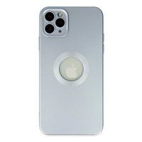 Newface iPhone 11 Pro Max Kılıf Vamos Lens Silikon - Sierra Blue