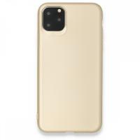 Newface iPhone 11 Pro Kılıf First Silikon - Gold