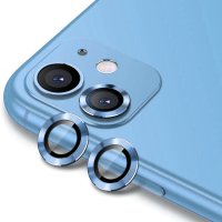 Newface iPhone 11 Valdez Metal Kamera Lens - Sierra Blue
