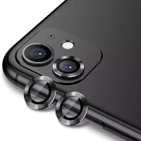 Newface iPhone 11 Valdez Metal Kamera Lens - Siyah