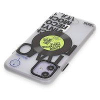 Newface iPhone 12 Kılıf Apollo Magneticsafe Desenli Kapak - Apollo Şeffaf - 5