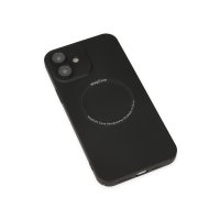 Newface iPhone 12 Kılıf Jack Magneticsafe Lens Silikon - Siyah