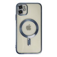 Newface iPhone 12 Kılıf Kross Magneticsafe Kapak - Sierra Blue