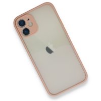 Newface iPhone 12 Kılıf Montreal Silikon Kapak - Pembe