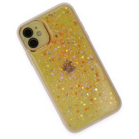 Newface iPhone 12 Kılıf Neon Light Silikon - Turuncu