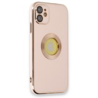 Newface iPhone 12 Kılıf Store Silikon - Pembe