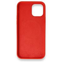 Newface iPhone 12 Kılıf Magneticsafe Lansman Silikon Kapak - Kırmızı