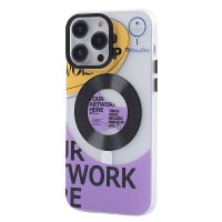 Newface iPhone 12 Pro Kılıf Apollo Magneticsafe Desenli Kapak - Apollo Şeffaf - 6