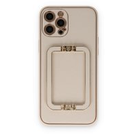 Newface iPhone 12 Pro Kılıf Coco Elit Kapak - Gold