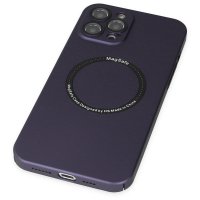 Newface iPhone 12 Pro Kılıf Jack Magneticsafe Lens Silikon - Mor