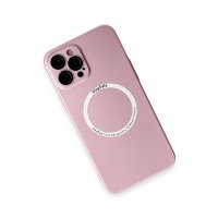 Newface iPhone 12 Pro Kılıf Jack Magneticsafe Lens Silikon - Rose Gold