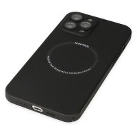 Newface iPhone 12 Pro Kılıf Jack Magneticsafe Lens Silikon - Siyah