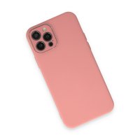 Newface iPhone 12 Pro Kılıf Lansman Glass Kapak - Pembe