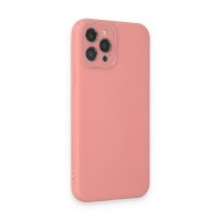 Newface iPhone 12 Pro Kılıf Lansman Glass Kapak - Pembe