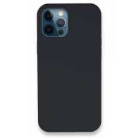 Newface iPhone 12 Pro Kılıf Lansman Legant Silikon - Koyu Gri