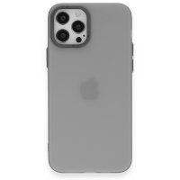 Newface iPhone 12 Pro Kılıf Modos Metal Kapak - Şeffaf