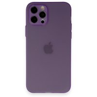 Newface iPhone 12 Pro Kılıf Puma Silikon - Koyu Mor