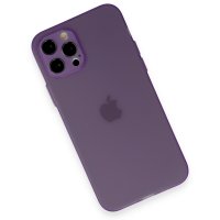 Newface iPhone 12 Pro Kılıf Puma Silikon - Koyu Mor