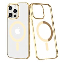 Newface iPhone 12 Pro Max Kılıf Element Magneticsafe Sert Kapak - Gold