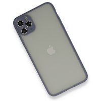 Newface iPhone 12 Pro Max Kılıf Montreal Silikon Kapak - Gri