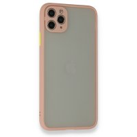 Newface iPhone 12 Pro Max Kılıf Montreal Silikon Kapak - Pembe