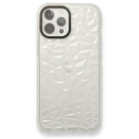 Newface iPhone 12 Pro Max Kılıf Salda Silikon - Beyaz