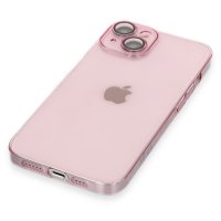 Newface iPhone 13 Kılıf Armada Lensli Kapak - Rose Gold