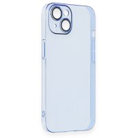 Newface iPhone 13 Kılıf Armada Lensli Kapak - Sierra Blue