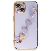 Newface iPhone 13 Kılıf Esila Silikon - Lila