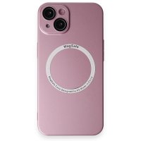 Newface iPhone 13 Kılıf Jack Magneticsafe Lens Silikon - Rose Gold