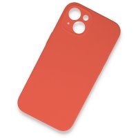 Newface iPhone 13 Mini Kılıf Lansman Legant Silikon - Turuncu