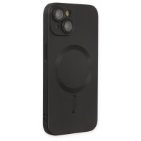 Newface iPhone 13 Kılıf Moshi Lens Magneticsafe Silikon - Siyah