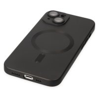 Newface iPhone 13 Kılıf Moshi Lens Magneticsafe Silikon - Siyah