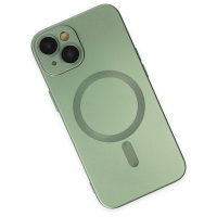 Newface iPhone 13 Kılıf Moshi Lens Magneticsafe Silikon - Yeşil